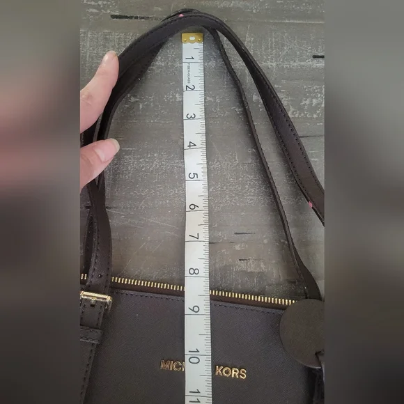 Michael Kors Dark Brown Tote Bag - Picture 13 of 16